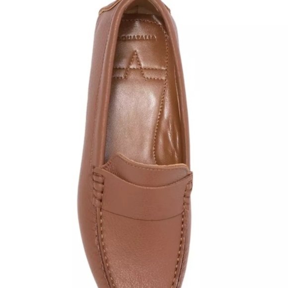NWT Aquatalia Kacey Leather Loafers Made in Italy size 9 drivers comfy - Picture 3 of 9